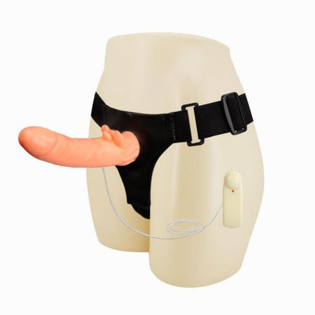 BAILE STRAP-ON CON FALLO CAVO JESSICA 18 CM
