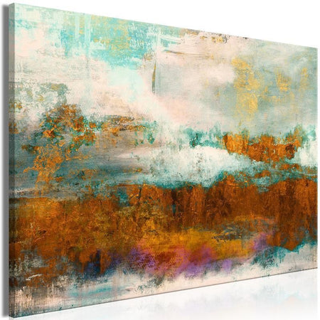 Quadro Astratto Moderno Dipinto A Mano 60x120 Cm - Arte Originale Su Tela Con Spatola, Pronto Da Appendere