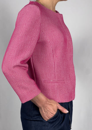 Giacca cuscus fucsia