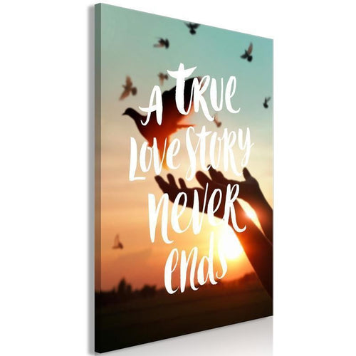 Quadro - A True Love Story Never Ends (1 Part) Vertical