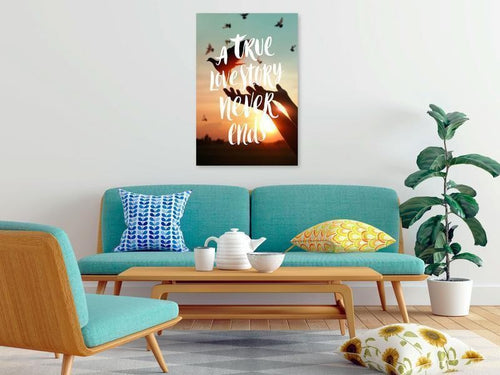 Quadro - A True Love Story Never Ends (1 Part) Vertical