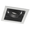 Faretto Orientabile Quadrato Nero Bianco Incasso Led 20 watt Luce Calda