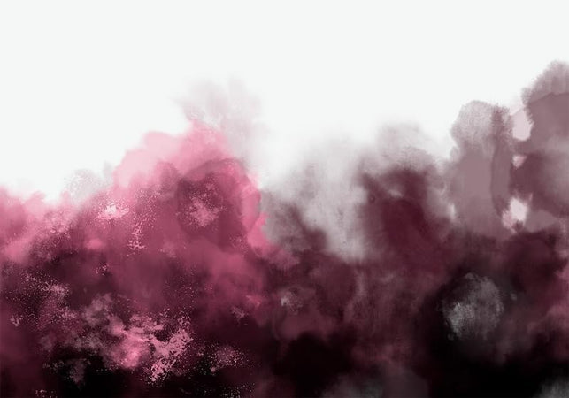 Carta da parati - Watercolour Variation - Red
