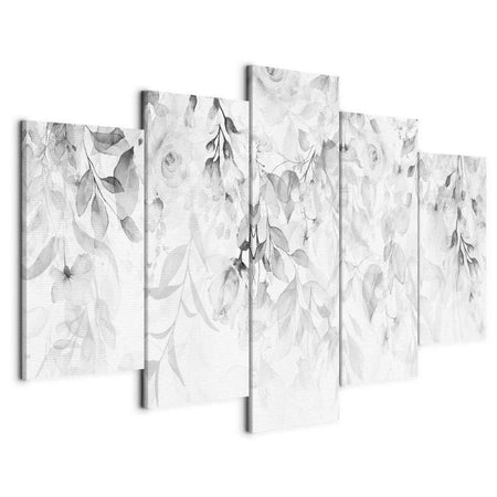Quadro - Waterfall of Roses (5 Parts) Wide - Third Variant