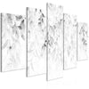 Quadro - Waterfall of Roses (5 Parts) Wide - Third Variant