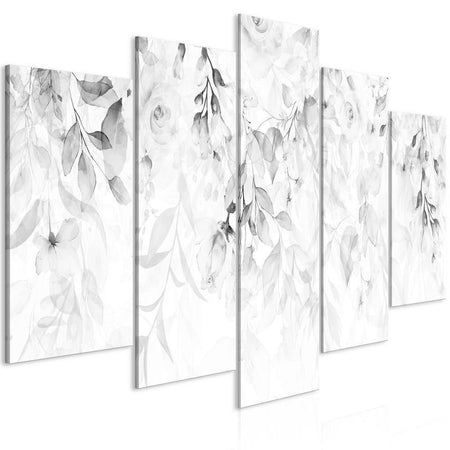 Quadro - Waterfall of Roses (5 Parts) Wide - Third Variant
