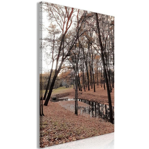 Quadro - Autumn Walk (1 Part) Vertical