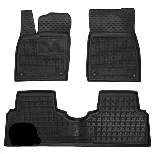 Set Tappetini Di Gomma Su Misura Per Volkswagen ID.3 Crozz (2019+)