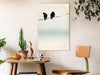 Quadro - Frozen Sparrows (1 Part) Vertical