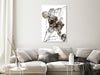 Quadro - Transparent Clover (1 Part) Vertical