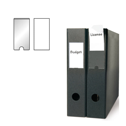 Busta 6 Portaetichette Ppl Adesive Trasparenti 46X75Mm 10330 Djois