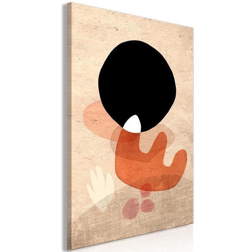 Quadro - Black Stone (1 Part) Vertical