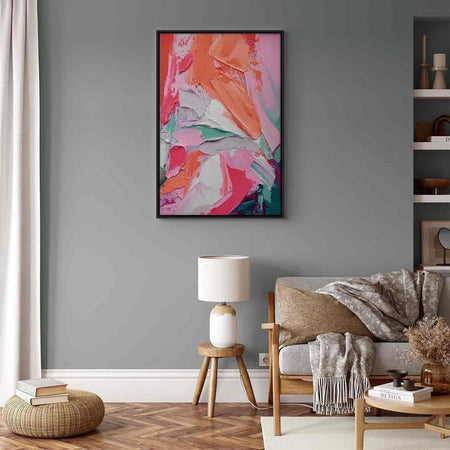 Quadro - Energetic Colors - Abstract Composition with Intense Colors