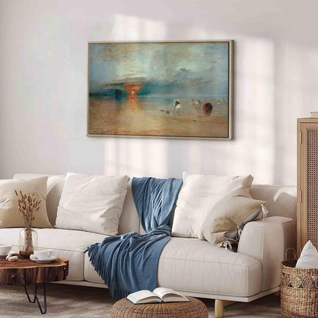 Quadro - Calais Beach, Low Tide