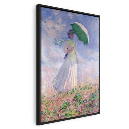 Quadro - Woman with a Parasol, facing right