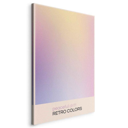 Quadro - Peaceful Drift - Delicate Pastel Shades Creating a Harmonious Whole