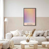Quadro - Peaceful Drift - Delicate Pastel Shades Creating a Harmonious Whole