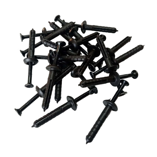 Tassello 6x40mm colore testa di moro per scossalina - 100pz