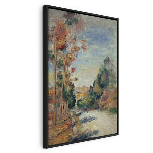 Quadro - Paysage dEssoyes (Pierre-Auguste Renoir)