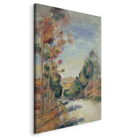 Quadro - Paysage dEssoyes (Pierre-Auguste Renoir)