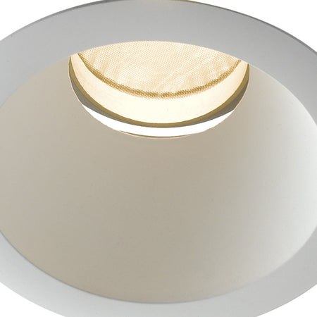 Incasso Tondo Bianco Soffitto Ribassato Faretto Led 20 watt Luce Calda