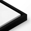 Quadro - Silver Intricacies - Fluid Metallic Figure on a Gradient Background