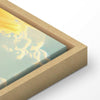 Quadro - Last Breath of the Day: Clouds Illuminated by Evening Glow
