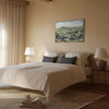 Quadro - Landscape with Green Fields and Trees Tuscan Sunny View