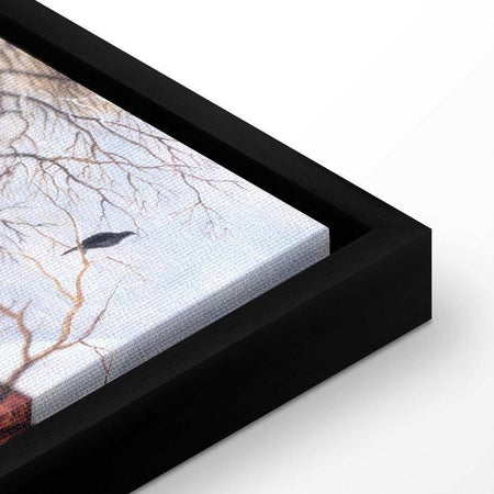 Quadro - Winter Landscape with Birdtrap (Pieter Bruegel the Elder)