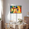 Quadro - With a Yellow Jacket (August Macke)