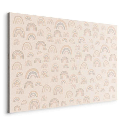 Quadro - August Sky - Various Sizes of Rainbows in Calm Colors