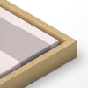 Quadro - Joyful Sky - Yellow Cheerful Stars with a Rainbow Against the Phases of the Moon in a Light Beige Sky Hue
