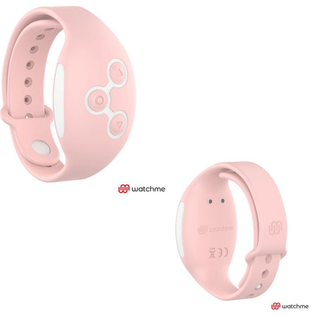 Vibratore di coppia con controllo remoto Watchme Fucsia
