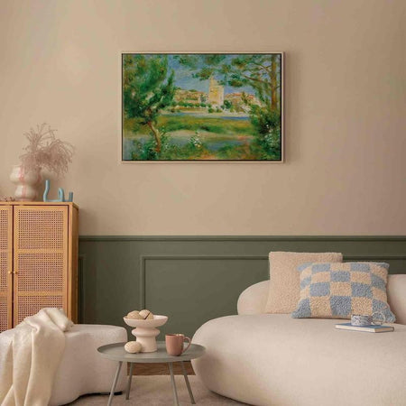 Quadro - Villeneuveles-Avignon (Pierre-Auguste Renoir)