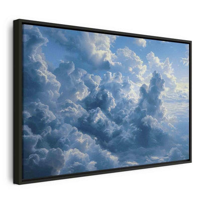 Quadro - Ocean in the Air: Waving Clouds Reflecting Morning Light