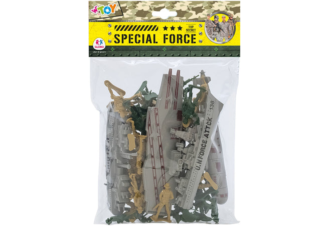 Soldatini con mezzi in busta