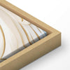 Quadro - Baroque Ornaments in Light Cream-Blue Hues