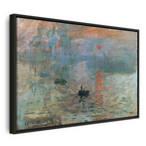 Quadro - Impression, Sunrise - Claude Monet’s Painted Landscape of the Port