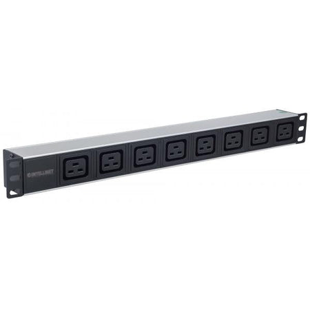 Multipresa montaggio a rack 19'' 1U 8 uscite C19 Spina Italiana
