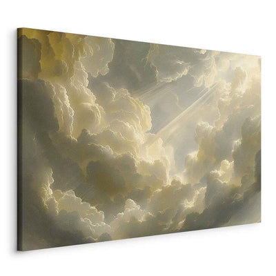 Quadro - Enchanting Play of Colors Against a Backdrop of Clouds