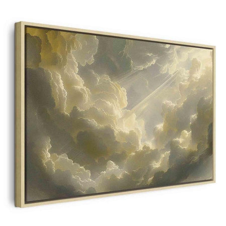 Quadro - Enchanting Play of Colors Against a Backdrop of Clouds