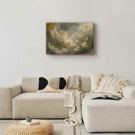 Quadro - Enchanting Play of Colors Against a Backdrop of Clouds