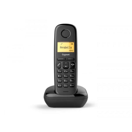GIGASET A170 DUO (NERO) - TELEFONO CORDLESS DOPPIO - FUNZIONE SVEGLIA