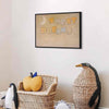 Quadro - Sweet Dreams - Pastel Inscription Surrounded by the Moon and Stars