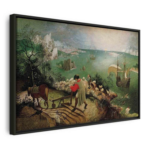 Quadro - Landscape with the Fall of Icarus