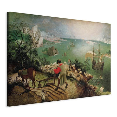 Quadro - Landscape with the Fall of Icarus