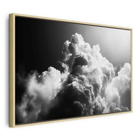Quadro - Clouds Like from Dreams: Let the Sun Illuminate Your Day – A Visual Feast