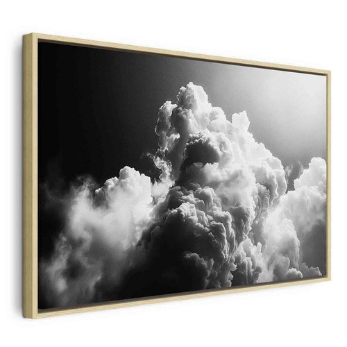 Quadro - Clouds Like from Dreams: Let the Sun Illuminate Your Day – A Visual Feast