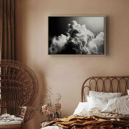 Quadro - Clouds Like from Dreams: Let the Sun Illuminate Your Day – A Visual Feast