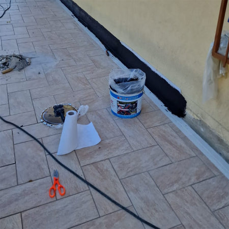 Ecolastik 10kg guaina liquida elastomerica bituminosa perfetta impermeabilità